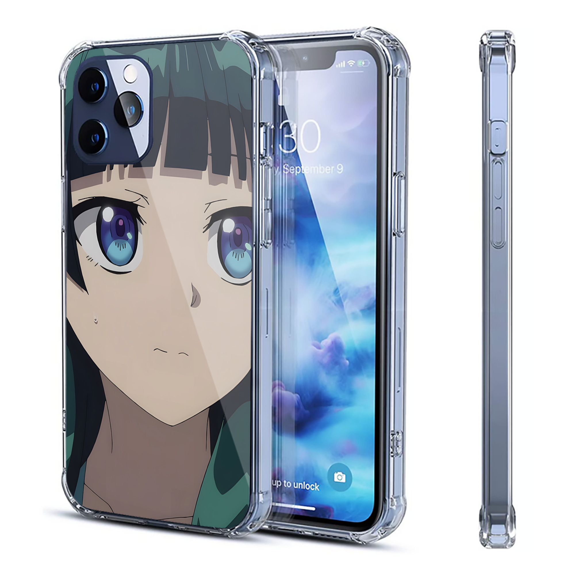 （画像用） 薬屋のひとりごと The Apothecary Diaries 【iPhone 12シリーズ対応】透明スマホケース（クリアソフトケース）